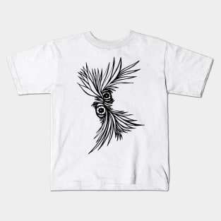 owl_eyes Kids T-Shirt